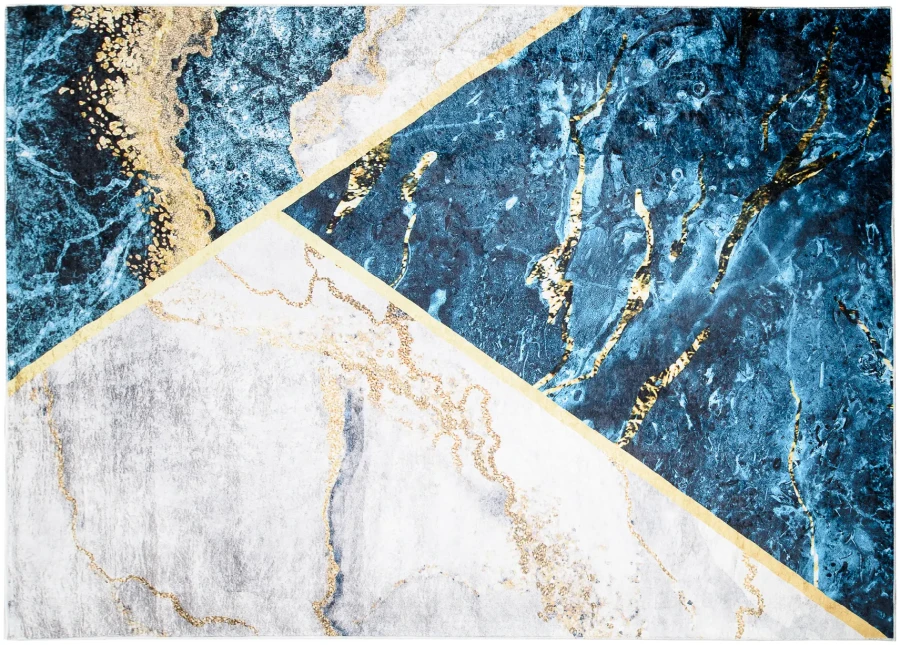 Dywan Modern Rugs - PRINT 2430 Blue