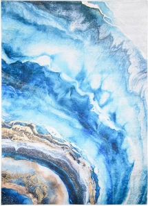 Dywan Modern Rugs - PRINT 38650 Blue