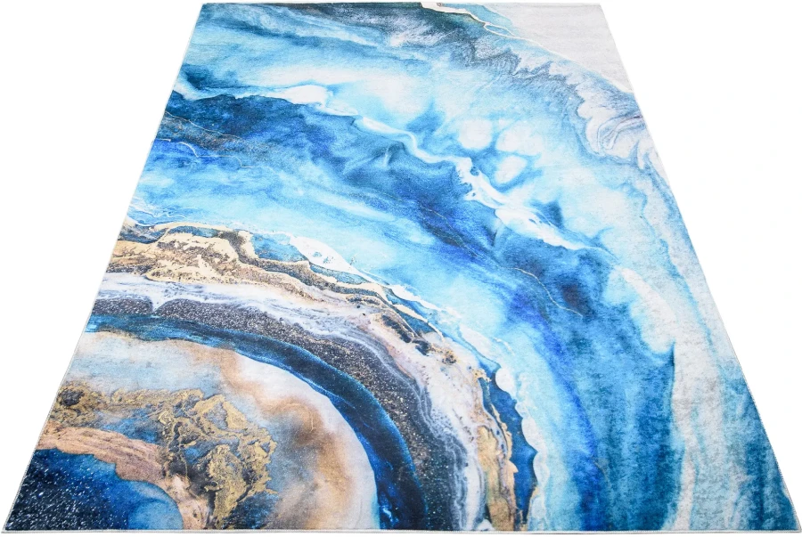 Dywan Modern Rugs - PRINT 38650 Blue