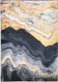 Dywan Modern Rugs - PRINT 38670 Gold