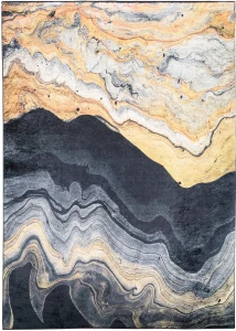 Dywan Modern Rugs - PRINT 38670 Gold