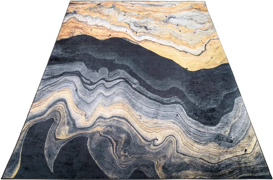 Dywan Modern Rugs - PRINT 38670 Gold