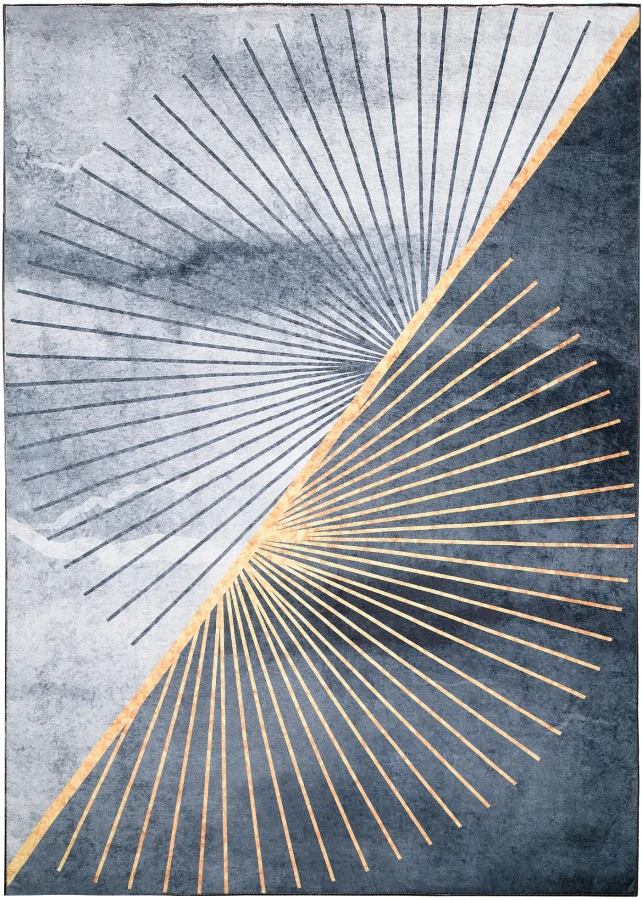 Dywan Modern Rugs - PRINT 40810 Blue