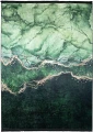 Dywan Modern Rugs - PRINT 44201 Green