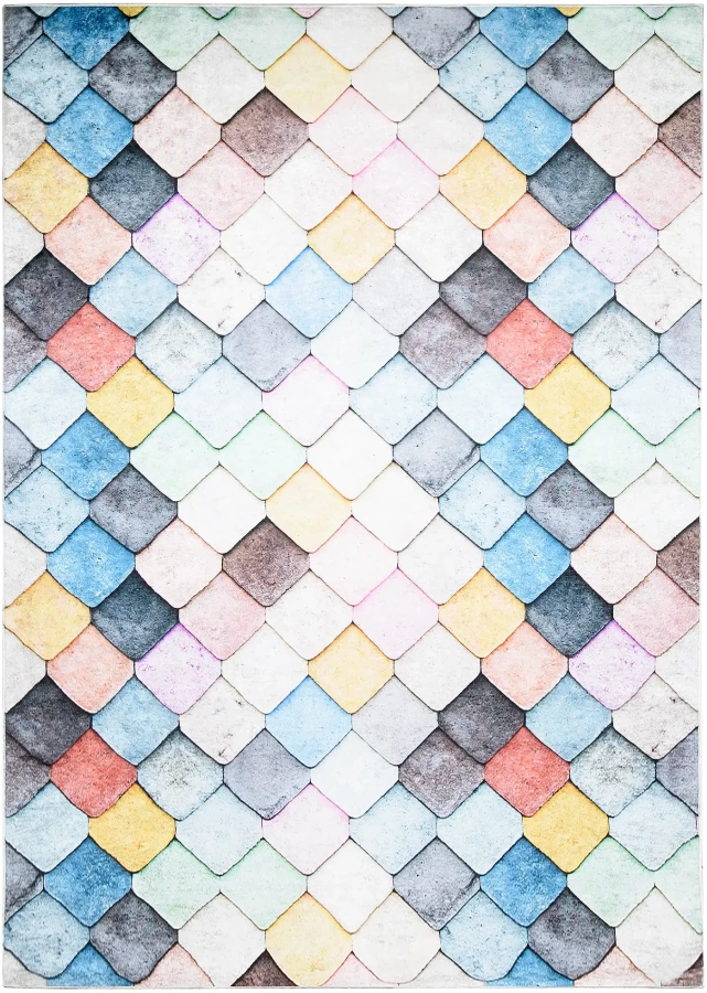 Dywan Modern Rugs - PRINT 8001 Multi