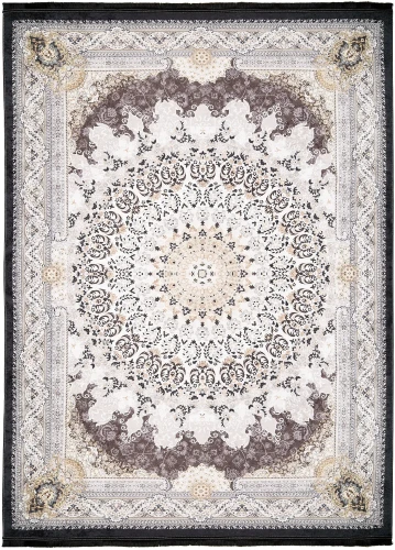 Dywan Modern Rugs - PRINT 39962 Black