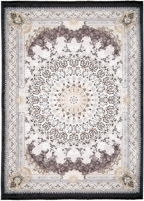 Dywan Modern Rugs - PRINT 39962 Black