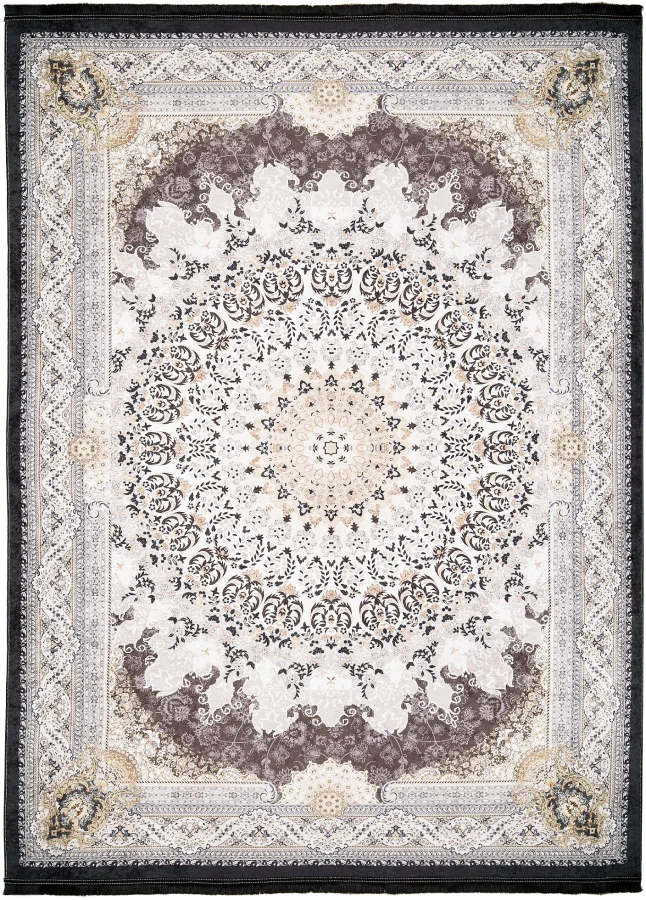 Dywan Modern Rugs - PRINT 39962 Black