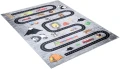 Dywan Modern Rugs - PRINT KIDS 1711A Grey