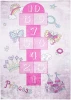 Dywan Modern Rugs - PRINT KIDS 1718A Pink