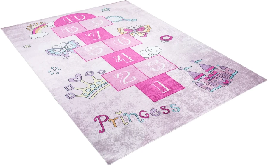 Dywan Modern Rugs - PRINT KIDS 1718A Pink