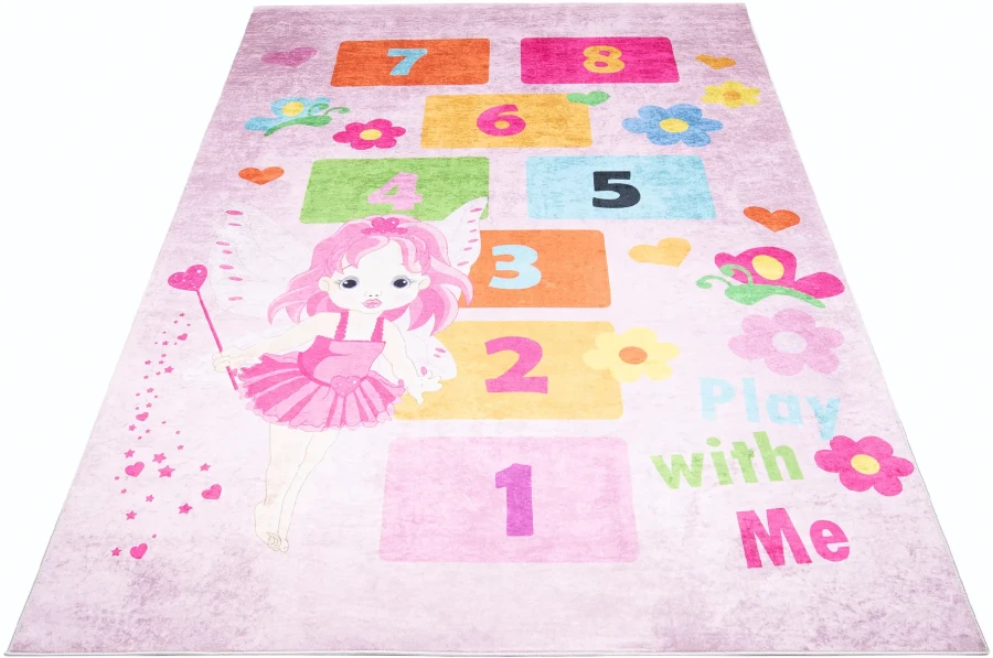Dywan Modern Rugs - PRINT KIDS 2138 Pink