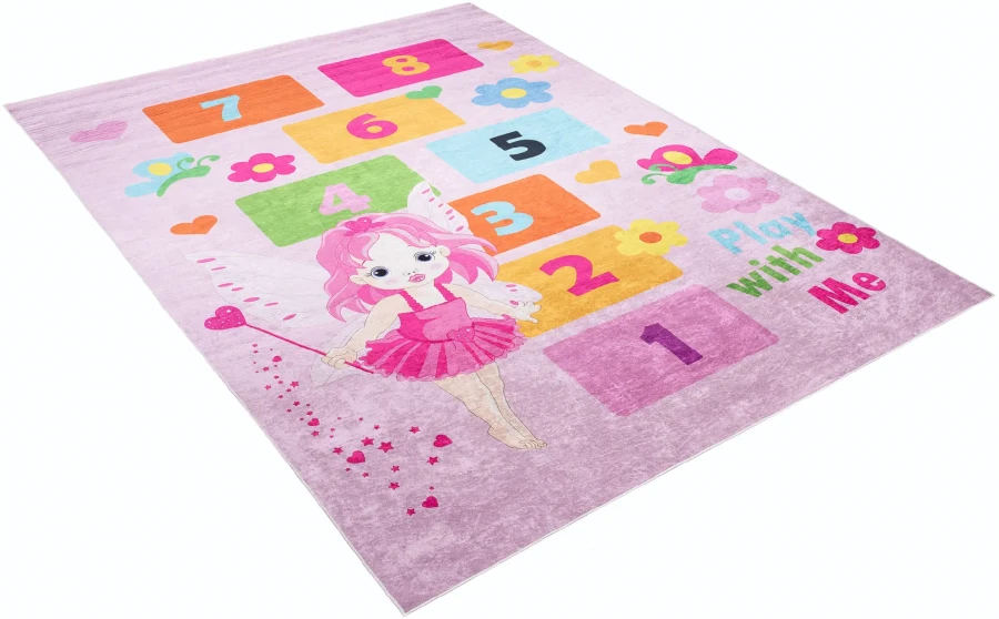 Dywan Modern Rugs - PRINT KIDS 2138 Pink