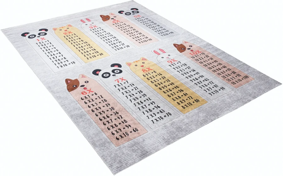 Dywan Modern Rugs - PRINT KIDS 2162 Grey