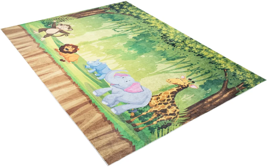 Dywan Modern Rugs - PRINT KIDS 2649 Green