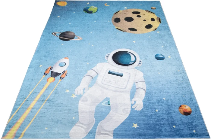 ywan Modern Rugs - PRINT KIDS 2697 Blue