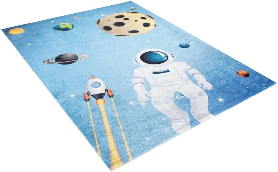 ywan Modern Rugs - PRINT KIDS 2697 Blue