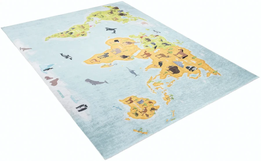Dywan Modern Rugs - PRINT KIDS 2763 Blue