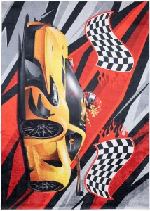 Dywan Modern Rugs - PRINT KIDS 40740 Red