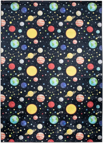 Dywan Modern Rugs - PRINT KIDS 9030 Black