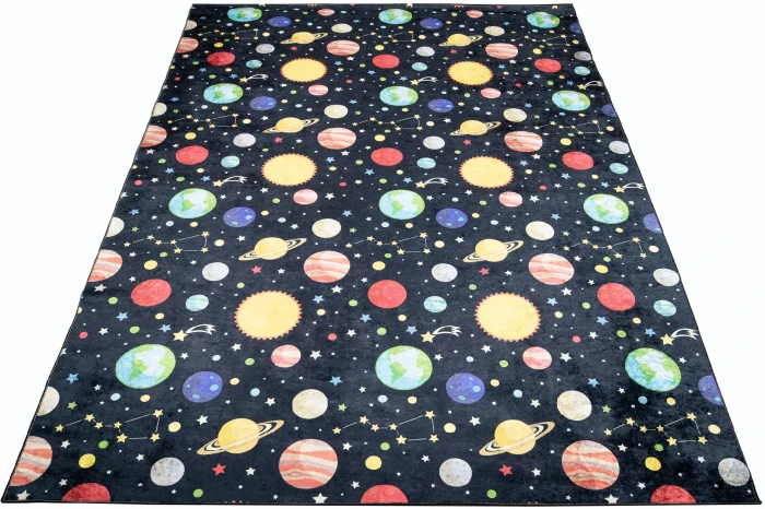 Dywan Modern Rugs - PRINT KIDS 9030 Black