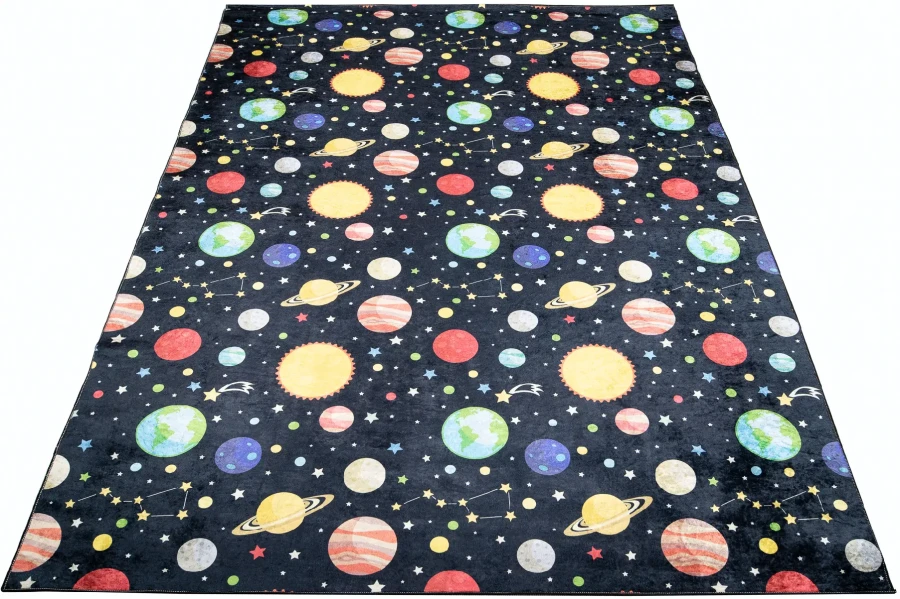 Dywan Modern Rugs - PRINT KIDS 9030 Black