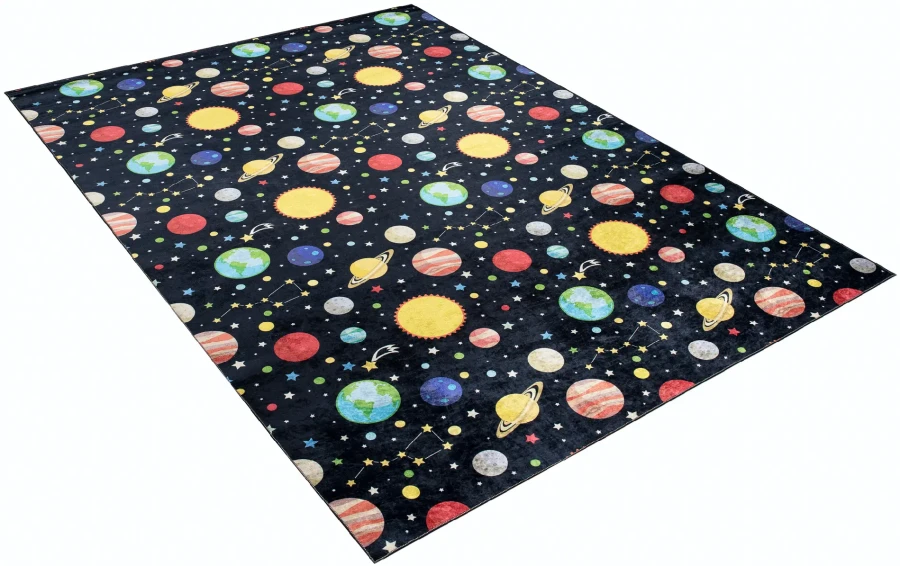Dywan Modern Rugs - PRINT KIDS 9030 Black