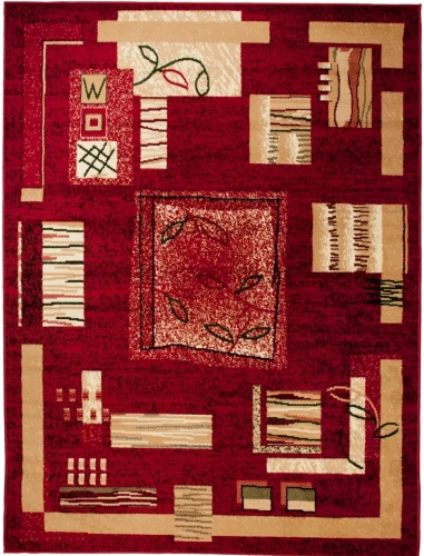 Dywan Modern Rugs - Standard 5067D Red