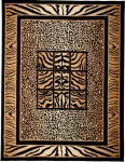 Dywan Modern Rugs - STANDARD 6600A Black
