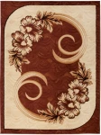 Dywan Modern Rugs - STANDARD A166A Brown