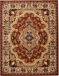Dywan Modern Rugs - STANDARD E951A Brown