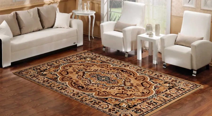Dywan Modern Rugs - Standard E951A Dark Beige