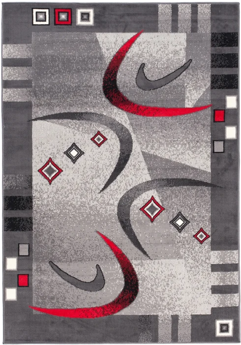 Dywan Modern Rugs - Standard 4596A Dark Gray