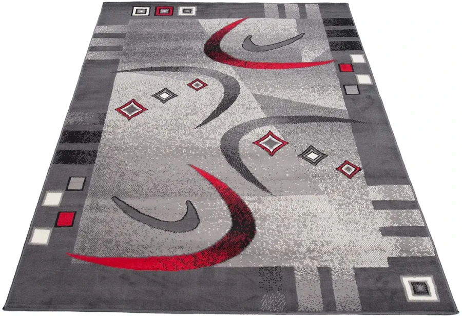 Dywan Modern Rugs - Standard 4596A Dark Gray