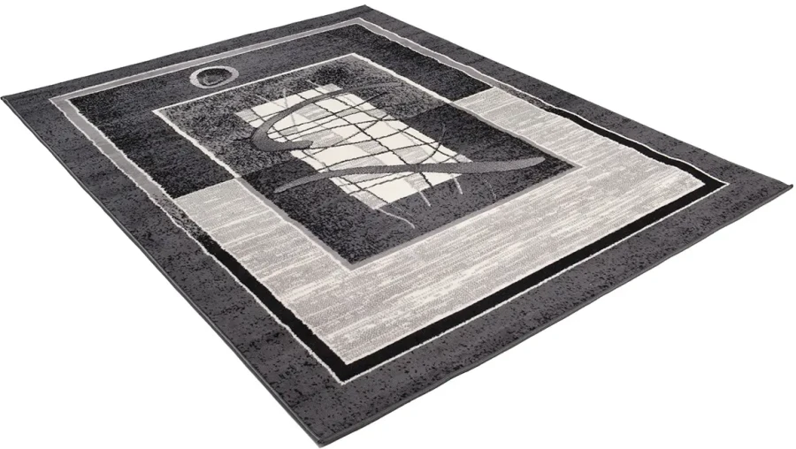 Dywan Modern Rugs - Standard 5118B Dark Gray