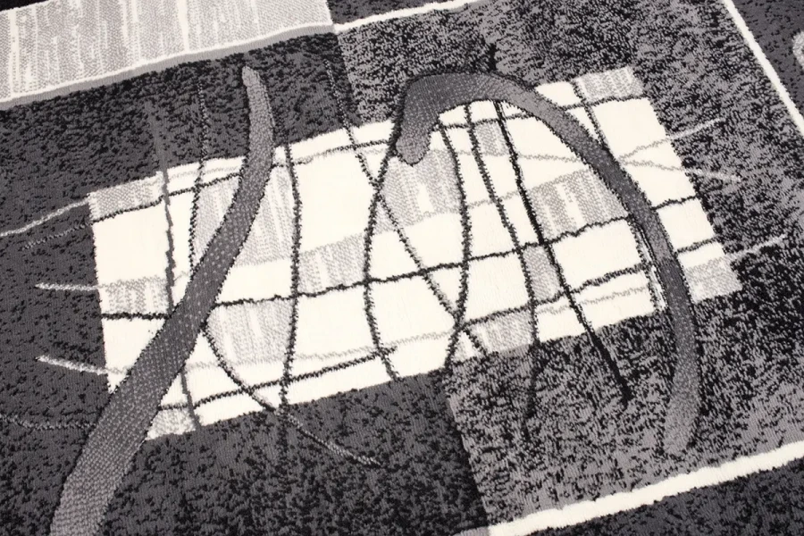 Dywan Modern Rugs - Standard 5118B Dark Gray