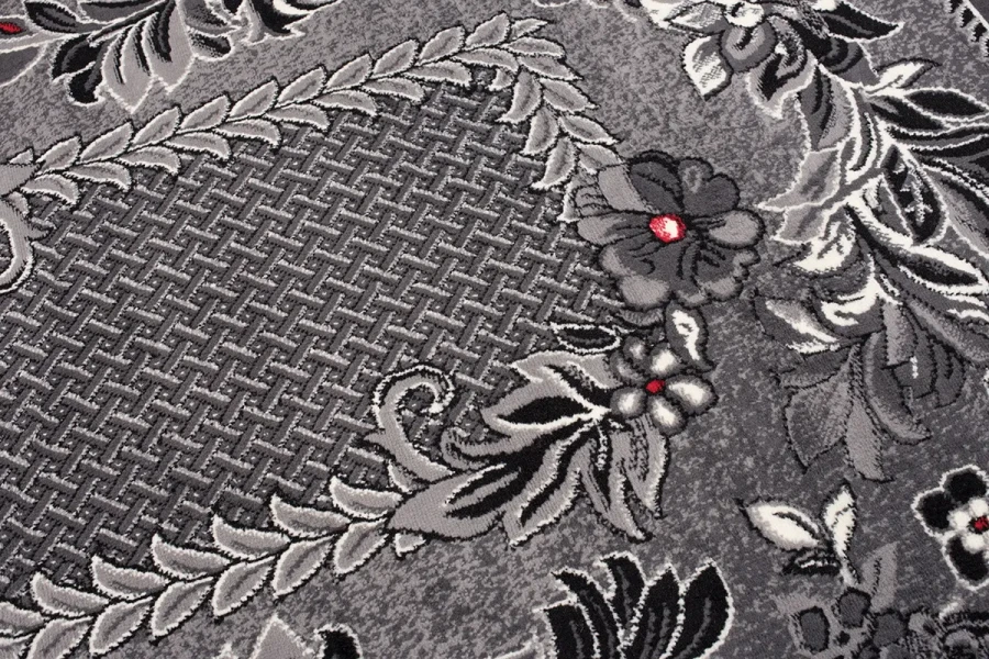 Dywan Modern Rugs - Standard 7192B Dark Gray