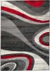 Dywan Modern Rugs - Standard D317A Dark Gray