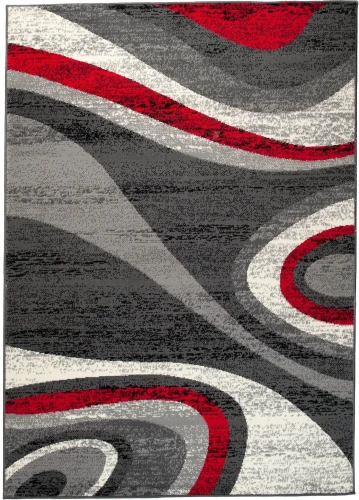 Dywan Modern Rugs - Standard D317A Dark Gray
