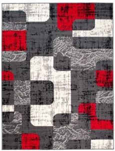 Dywan Modern Rugs - STANDARD D322A Dark Gray