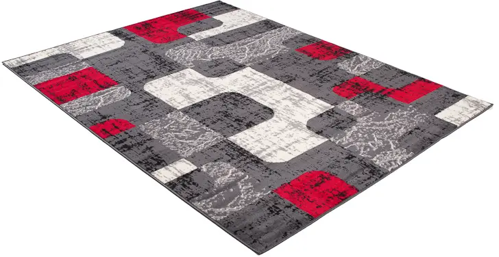 Dywan Modern Rugs - Standard D322A Dark Gray