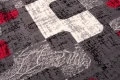 Dywan Modern Rugs - Standard D322A Dark Gray