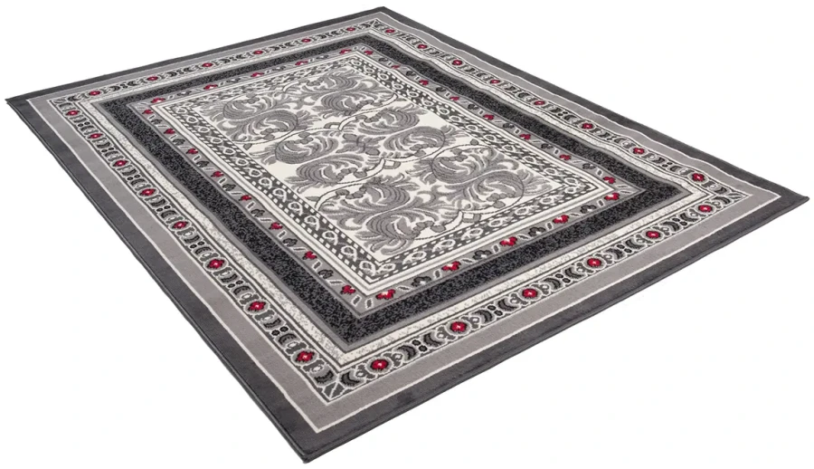 Dywan Modern Rugs - Standard E950B Dark Gray