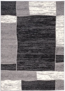 Dywan Modern Rugs - STANDARD F454B Dark Gray