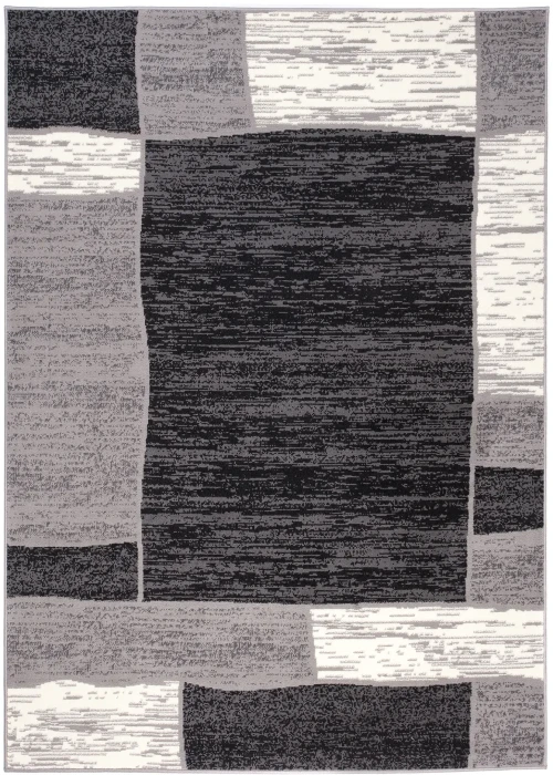 Dywan Modern Rugs - Standard F454B Dark Gray