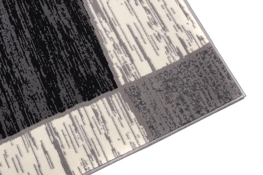 Dywan Modern Rugs - Standard F454B Dark Gray