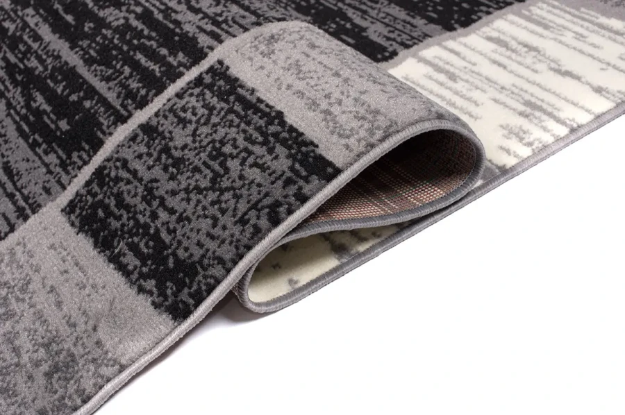 Dywan Modern Rugs - Standard F454B Dark Gray
