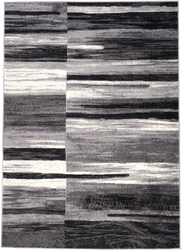 Dywan Modern Rugs - Standard F809A Dark Gray