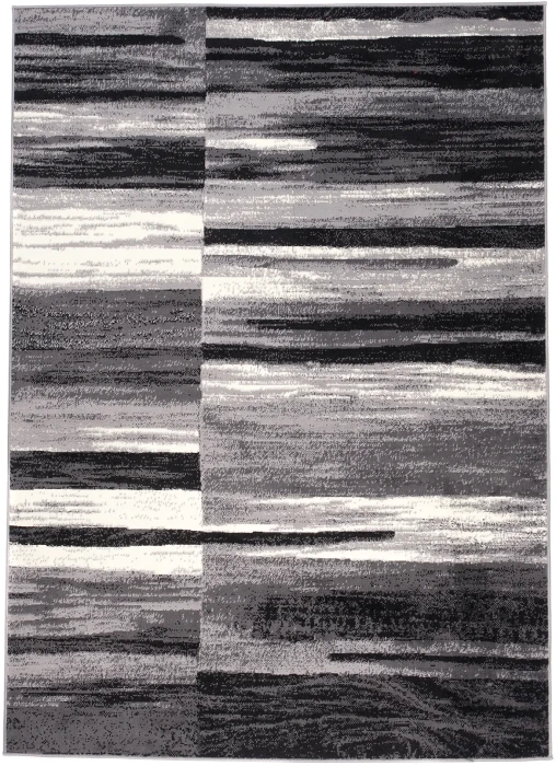 Dywan Modern Rugs - Standard F809A Dark Gray