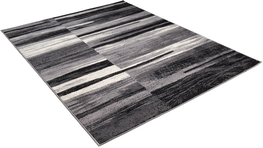 Dywan Modern Rugs - Standard F809A Dark Gray